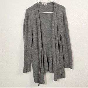 Madewell Gray Wool Blend Duster Cardigan Medium